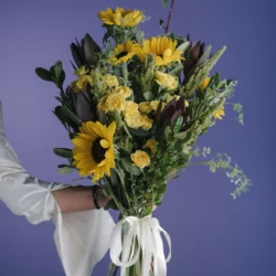 Buchet cu floarea soarelui