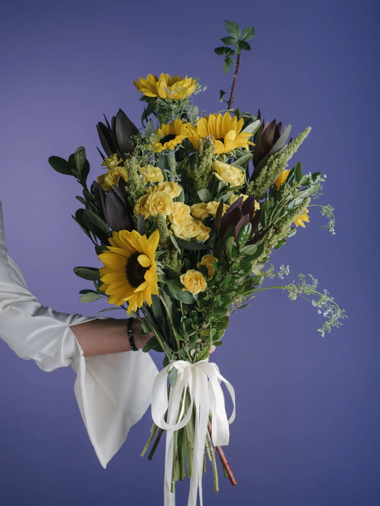 Buchet cu floarea soarelui