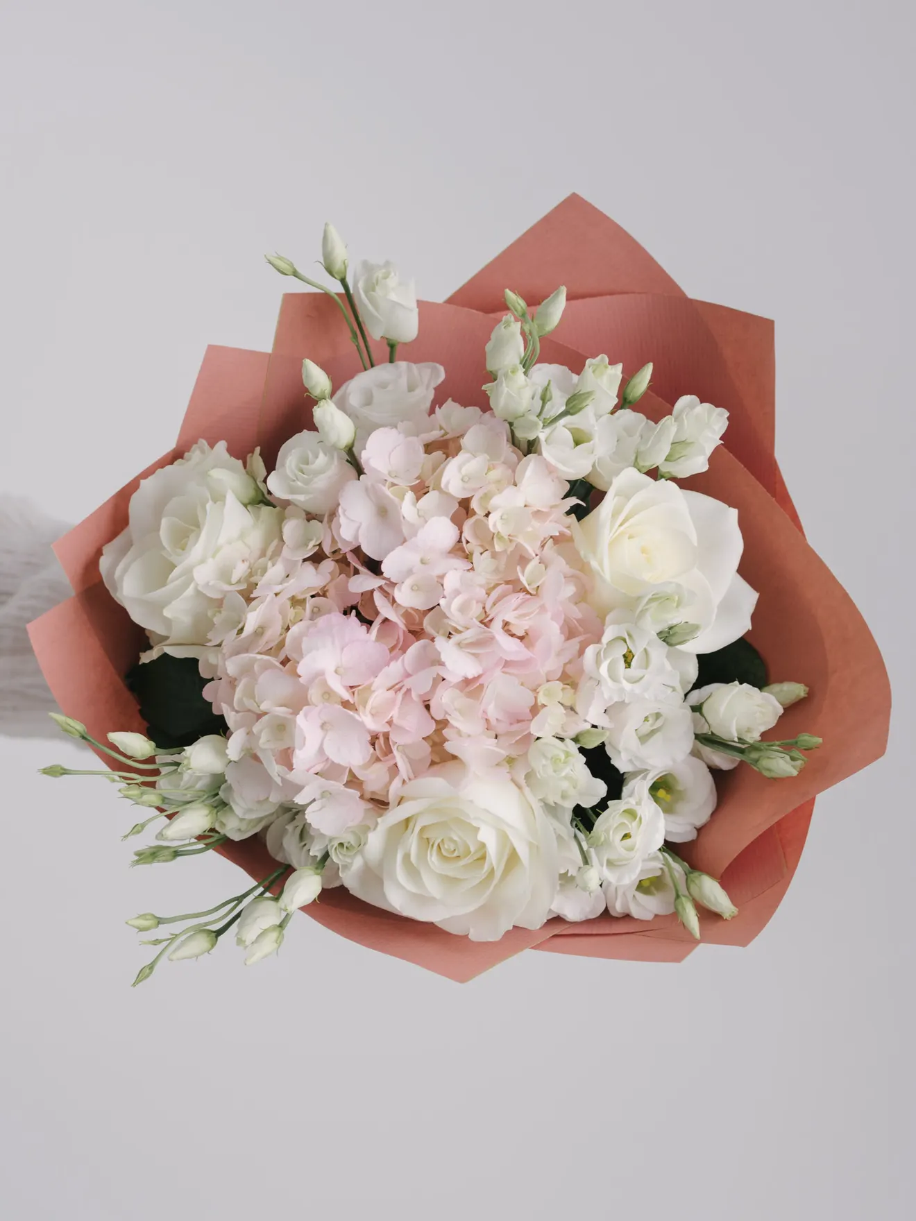 Buchet în culori deschise