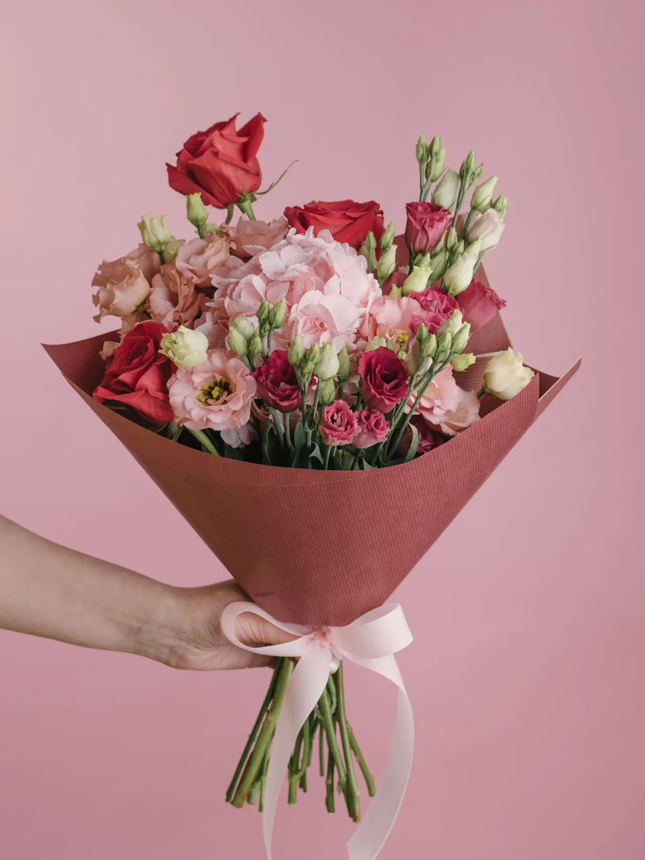 Buchet Soft Red